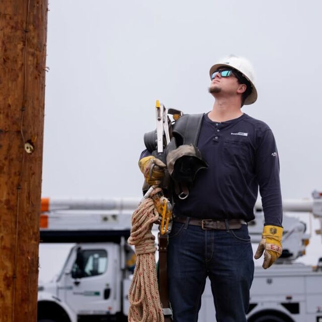 𝗡𝗖 𝗟𝗶𝗻𝗲𝗺𝗮𝗻 𝗔𝗽𝗽𝗿𝗲𝗰𝗶𝗮𝘁𝗶𝗼𝗻 𝗗𝗮𝘆⚡

"On behalf of EnergyUnited and our members, I thank you for your dedication and hard work. Every day you ensure the safety and reliability of power for our communities." - Thomas Golden, CEO, EnergyUnited

#ThankALineman