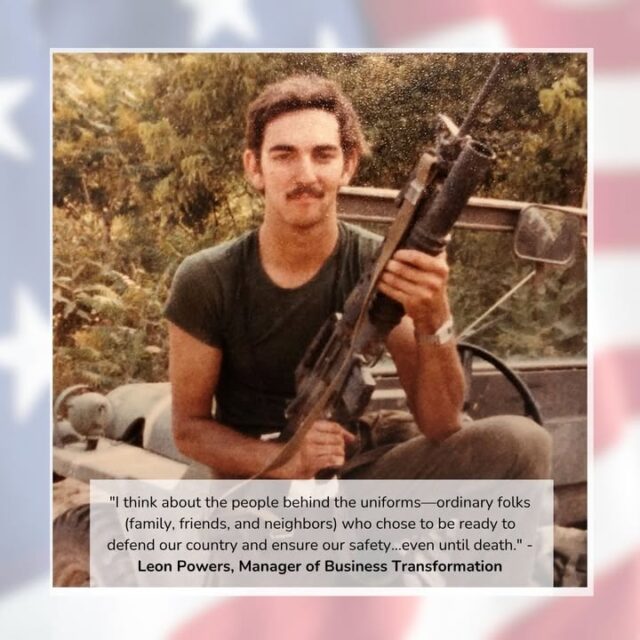 This Veterans Day, EnergyUnited is honoring the brave men and women who have served. 

Several employees shared photos and reflections on their experiences, reminding us of the courage, sacrifice and dedication that make Veterans Day so meaningful.

Thank you to all our veterans for your service!