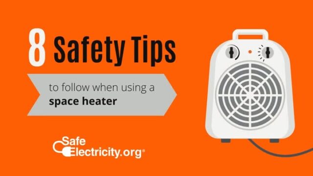 Stay safe and warm this winter when using space heaters.

For example, never use an extension cord or power strip with a space heater.

 For more information, visit SafeElectricity.org/safety-tips/space-heaters 

#SafeElectricity #SpaceHeater