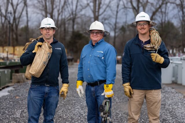 Three Generations. One Mission.

Today is NC Lineman Appreciation Day, and this photo says it all.

Experienced veterans passing down decades of knowledge. Younger crew members building the skills that will carry this work forward. And in the middle — the steady hand that connects both.

At EnergyUnited, our linemen aren't just maintaining infrastructure. They're building something that lasts: a culture of safety, service, and craftsmanship across the 19 counties we serve. That investment in people is what makes the cooperative model work.

To every lineman who keeps our communities powered — thank you.