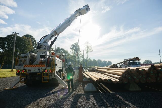 Every pole plays an important role in keeping power flowing safely and reliably. ⚡

When it’s time for one to be replaced, our line crews get to work, carefully swapping out aging or damaged poles to keep our communities connected.

#TheEnergyUnitedWay